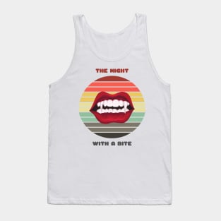 Sunset Fangs / Night With a Bite Tank Top